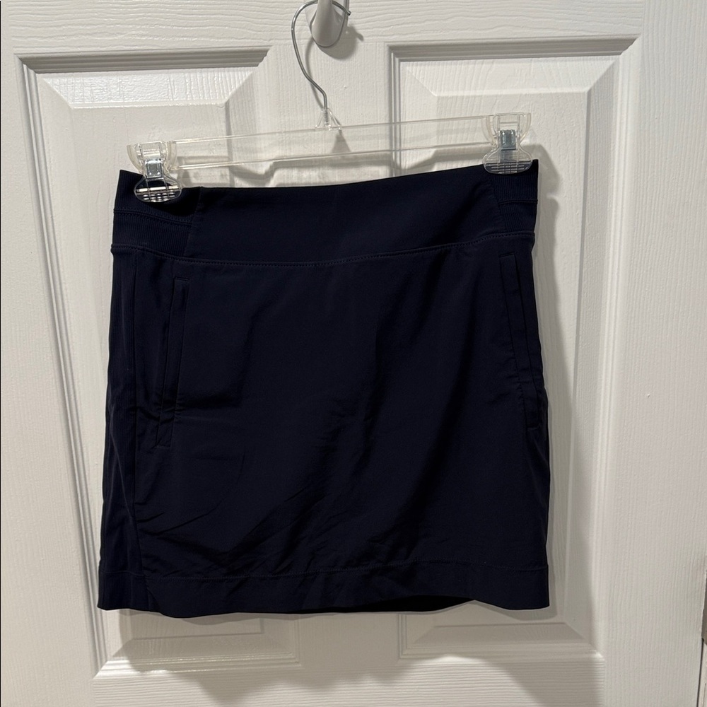 Athleta navy blue skort